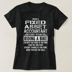 T-shirt Comptable des immobilisations