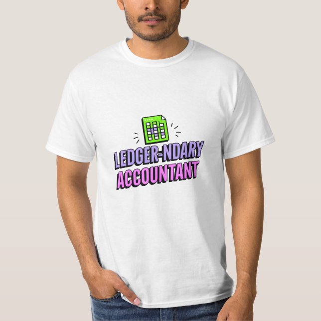 T-shirt Comptable - Devis comptable amusant (Devant)