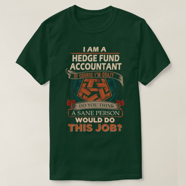 T-shirt Comptable du fonds de couverture - article cadeau  (Design devant)