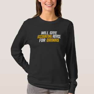 T-shirt Comptable expert-comptable donnera des conseils