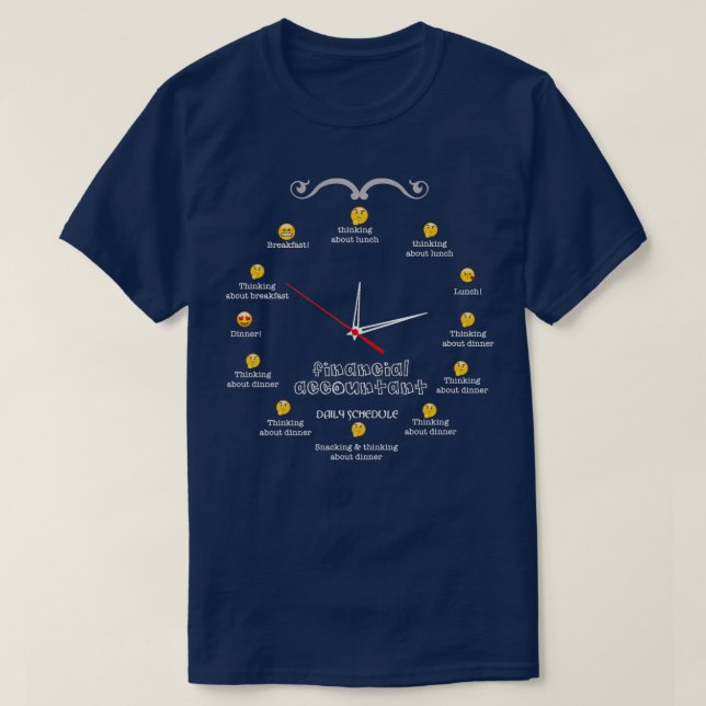 T-SHIRT COMPTABLE FINANCIER NICE DESIGN 2017 4 (Design devant)