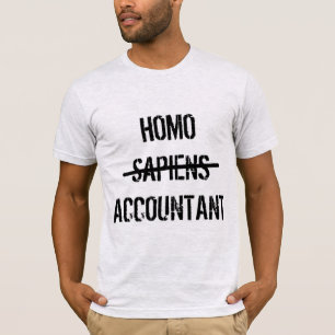 T-shirt "comptable Homo"