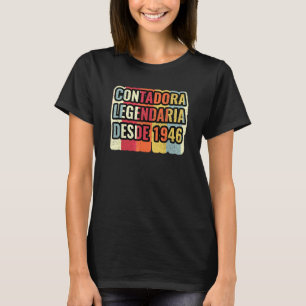 T-shirt Comptable Légendaire Depuis 1946 Expert-comptabl
