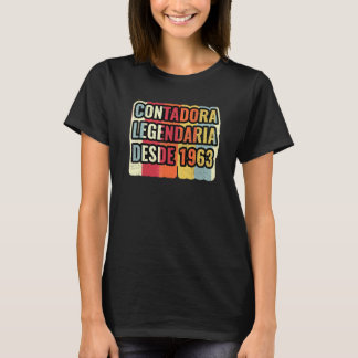 T-shirt Comptable Légendaire Depuis 1963   Expert-comptabl
