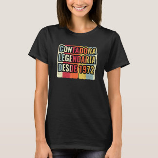 T-shirt Comptable Légendaire Depuis 1972   Expert-comptabl