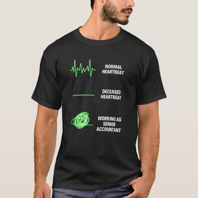 T-shirt Comptable principal professionnel Comptable (Devant)