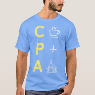 T-shirt Comptable public certifié CPA amusant A