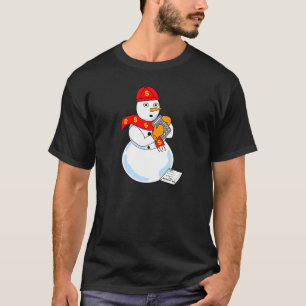 T-shirt Comptable Snowman