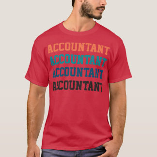 T-shirt Comptable Vintage