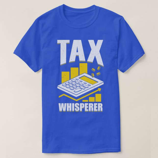 T-shirt Comptable Whisperer fiscal Don CPA (Design devant)