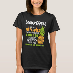 T-shirt Comptables Sont Comme Des Ananas Travail