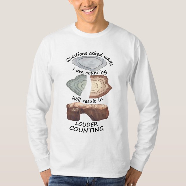 T-shirt Comptage Otolith Louder Long Sleeve (Devant)