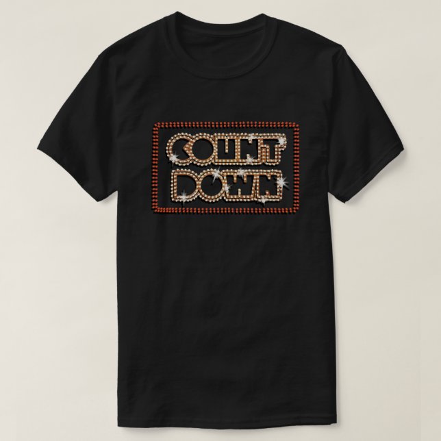 T-shirt Compte à rebours australie musique tv molly meldru (Design devant)