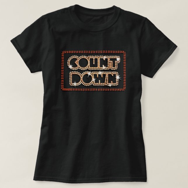T-shirt Compte à rebours australie musique tv molly meldru (Design devant)