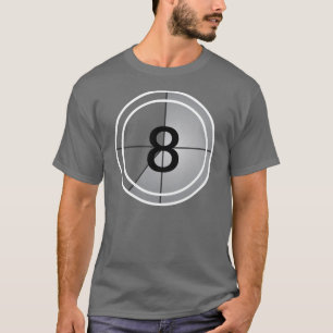 T-shirt Compte à rebours de film