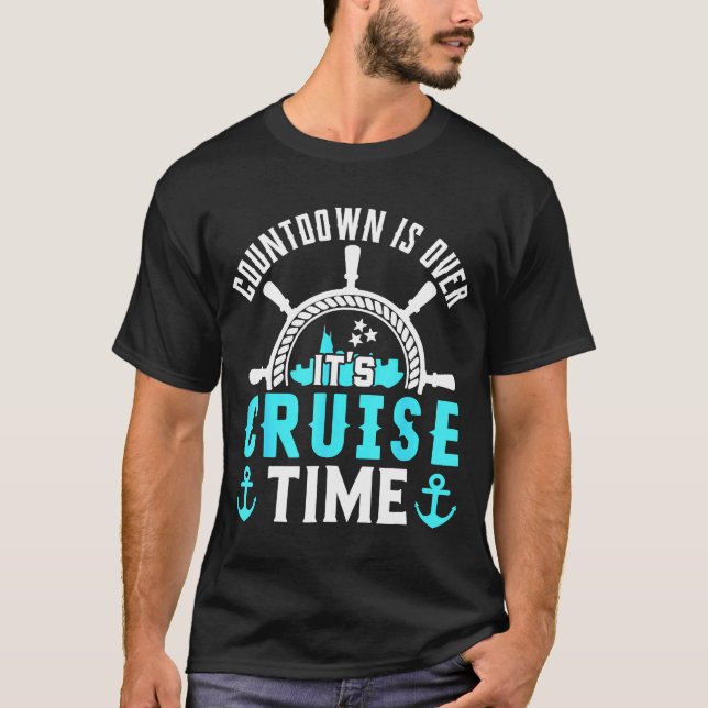 T-shirt Compte À Recompte Est Fini Son Temps De Croisière  (Devant)