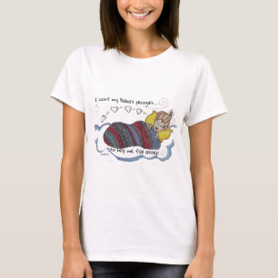 T-shirt Compter les perogies, les piérogies, la pyrotechni