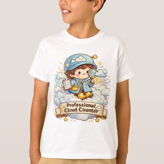 T-shirt Compteur de Nuages Professionnel