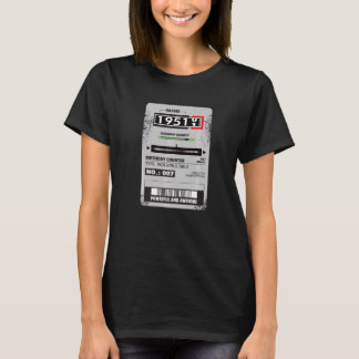 T-shirt compteur d'électricité Trois compteurs de phase an