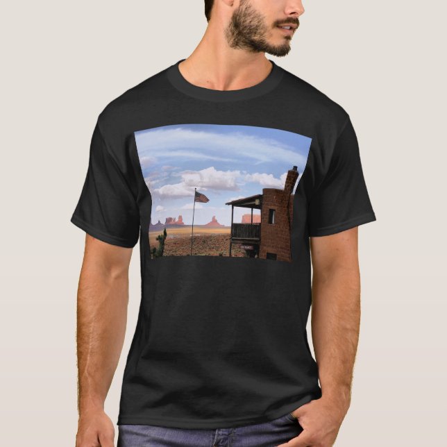 T-shirt Comptoir commercial de Gouldings, vallée de (Devant)