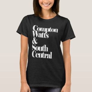 T-shirt Compton Watts & Hip Hop de South Central