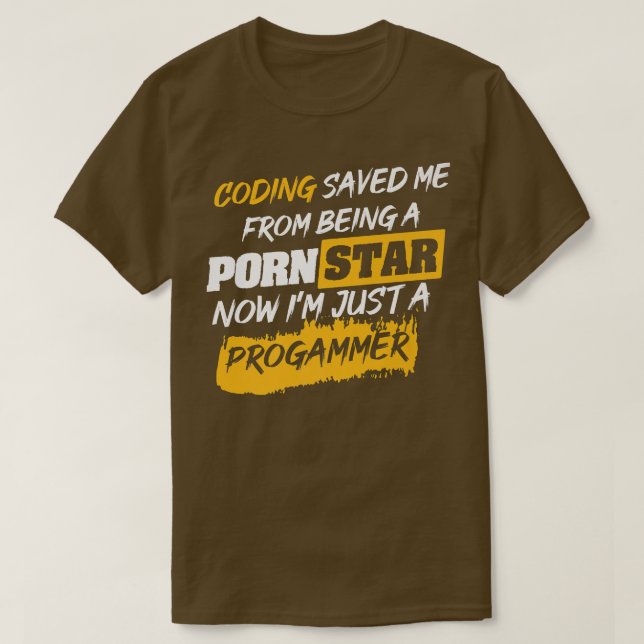 T-shirt Computer Science Shirts Nerd Geek Programmation Pr (Design devant)