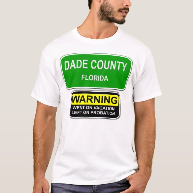 T-SHIRT COMTÉ DE DADE (Devant)