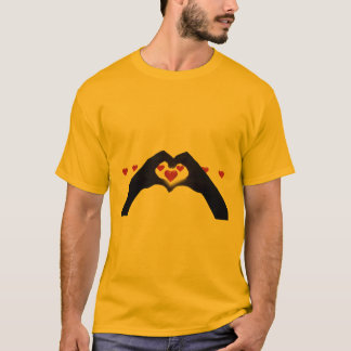 T-shirt “Con el corazón en la mano”