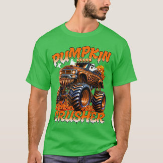 T-shirt Concasseur de citrouilles Monsterruck Fantômes Hal