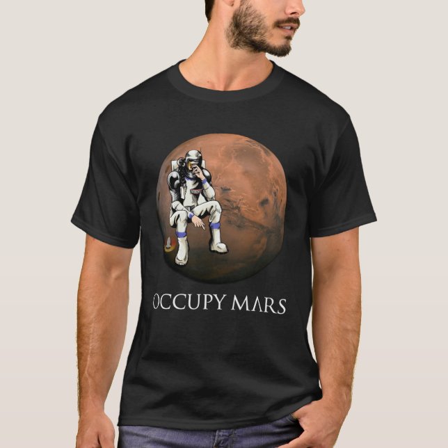 T-shirt Concellation 2021 Occupy Mars 1 (Devant)