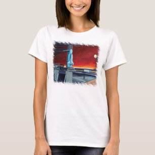 T-shirt Concept de rampe de lancement de la navette spatia