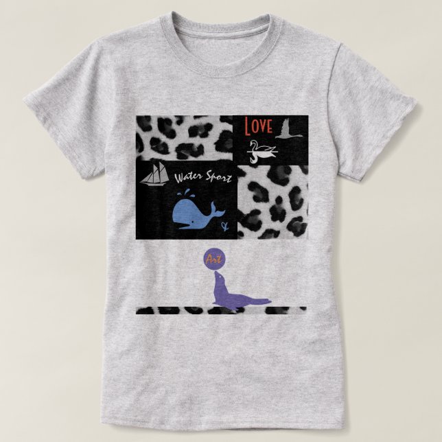 T-shirt Concepteur à la mode T/Shirt (Design devant)