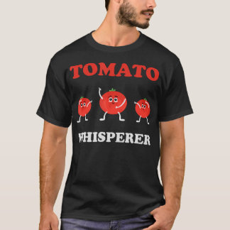 T-shirt Concepteur de Chuchoteur de Tomate pour les Fans d