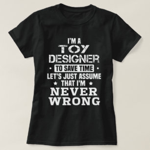 T-shirt Concepteur de jouets