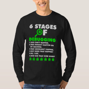 T-shirt Concepteur De Logiciels De Codeur Informatique 6 É