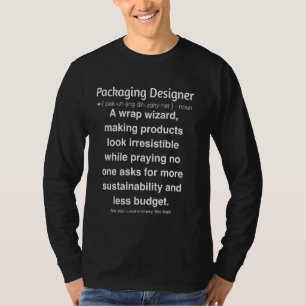T-shirt Concepteur de paquets amusant