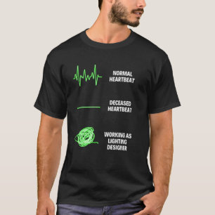 T-shirt Concepteur d'éclairage concepteur professionnel