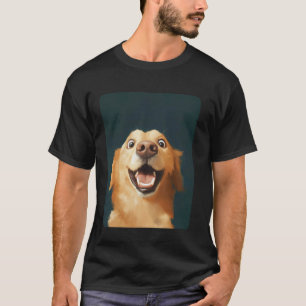 T-shirt Concepteur drôle de Golden Retriever