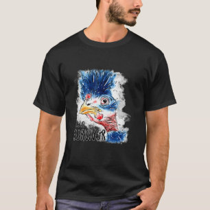 T-shirt Conception 2020 Survivor Chicken With Attitude