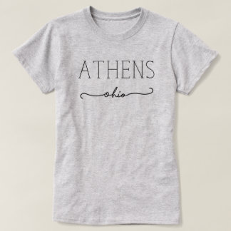 T-shirt Conception 2 de chemise d'Athènes Ohio
