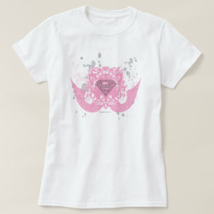 T-shirt Conception à ailes par rose de Supergirl