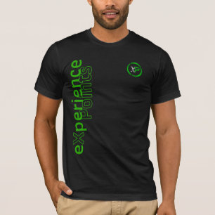 T-shirt conception à simple face de pièce de monnaie de