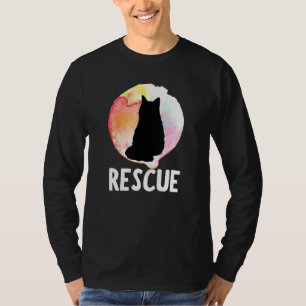 T-shirt Conception Adoption de Chat Vintage Rétro Sauvetag