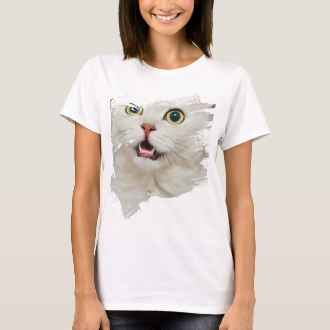 T-shirt Conception adorable de chats (Devant)