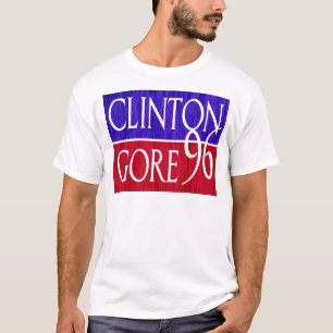 T-shirt Conception affligée de Clinton Gore 96