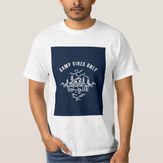 T-shirt Conception ambiance de camping uniquement.