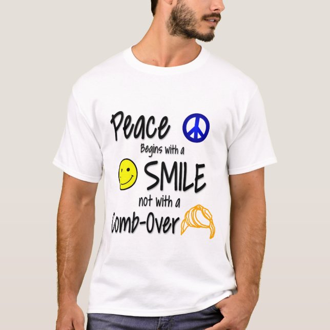T-shirt Conception amusante de l'ordinateur portable anti- (Devant)