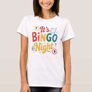 T-shirt Conception amusante pour les amateurs de Bingo – C