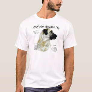 T-shirt Conception anatolienne d'histoire de chien de