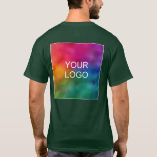 T-shirt Conception arrière personnalisée Charger le logo d